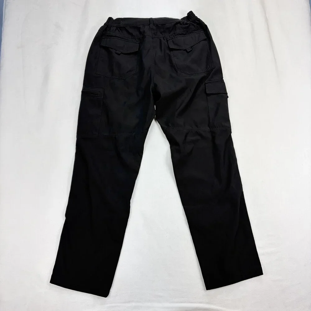 Legendary Women's Black Cargo Joggers Size L -‎ Tapered Track Pants